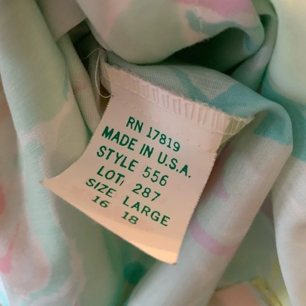 Serenity Vintage Duster Robe Colorful